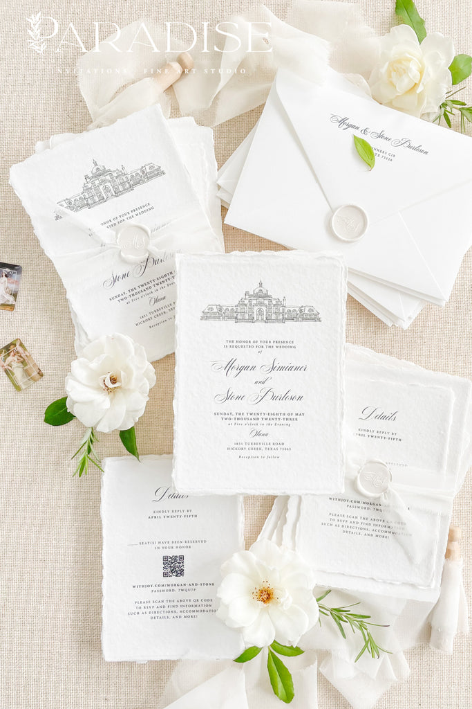 Chere Handmade Wedding Invitation Sets