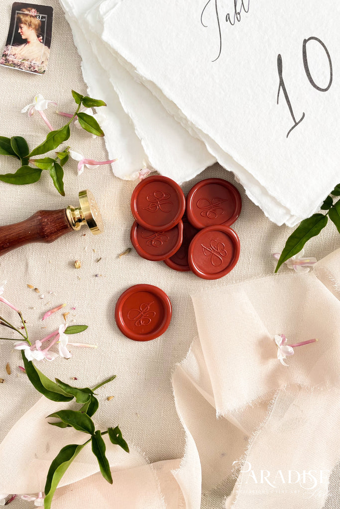 Custom Venetian Red Wax Seals