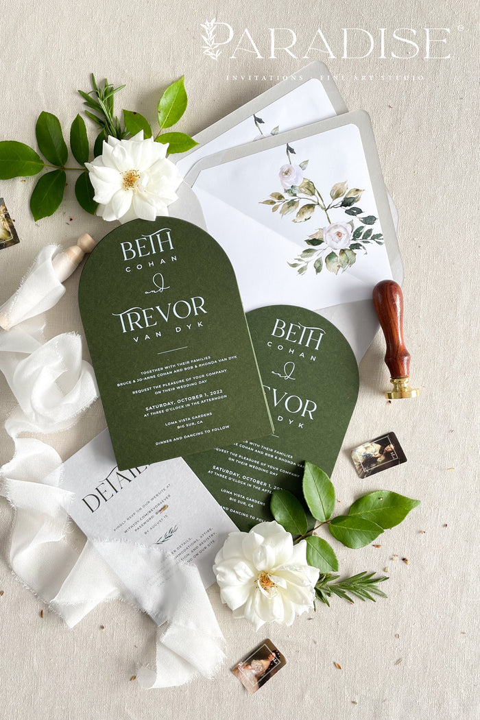 Logan Arch Wedding Invitation Sets