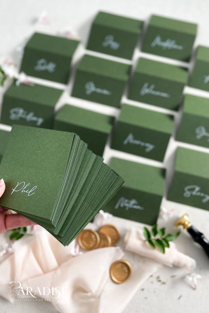 Romelia Calligraphy Place Cards