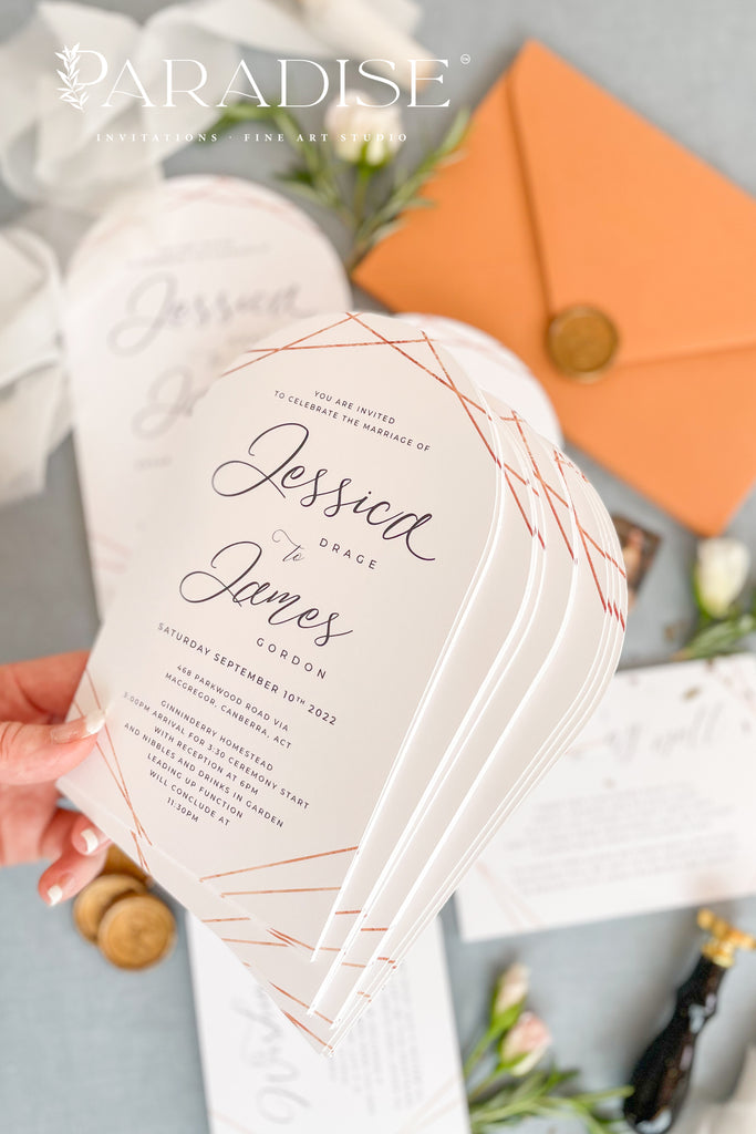 Fantina Arch Wedding Invitation Sets