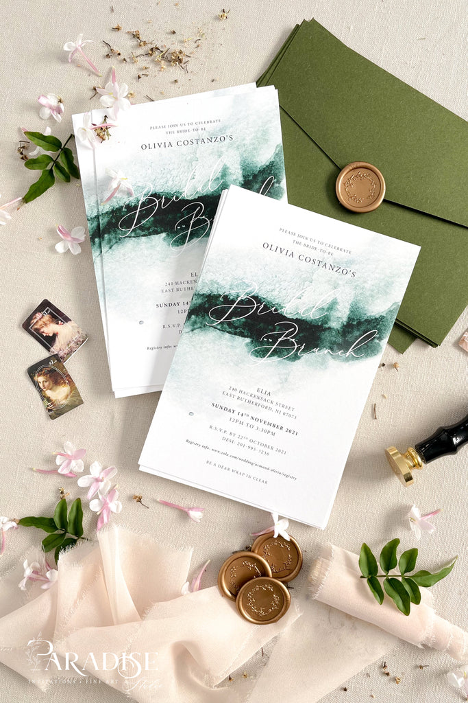 Gaia Bridal Shower Invitations