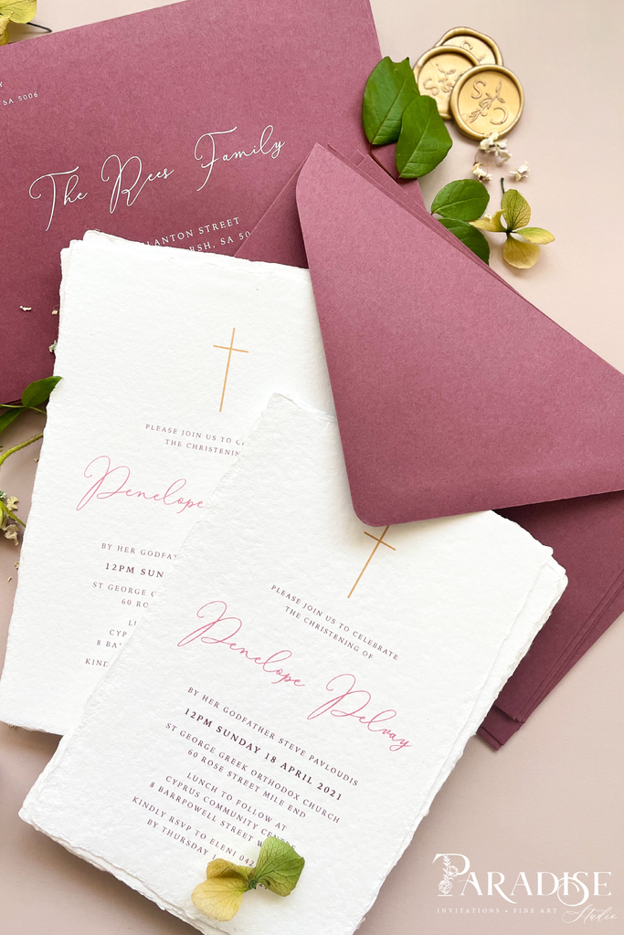 Bastinela Handmade Christian Invitation