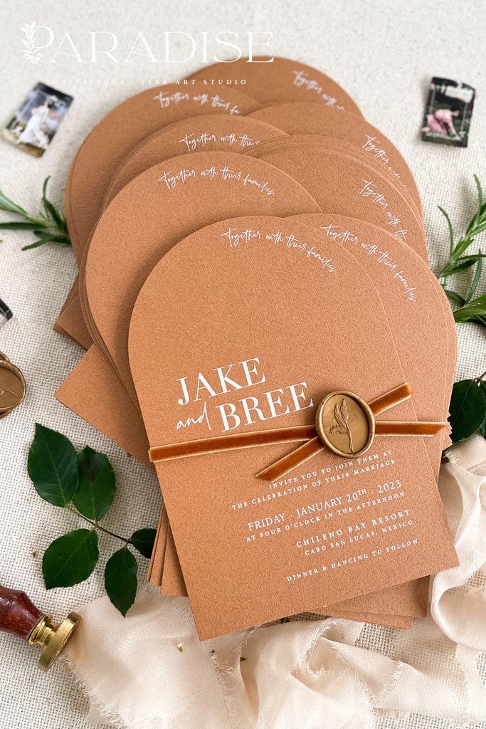 Angelina Arch Wedding Invitation Sets