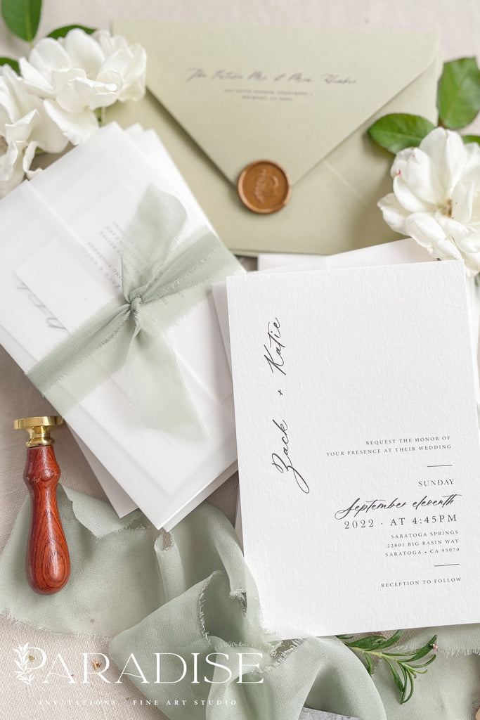 Amandine Modern Wedding Invitations