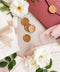 Golden wax seals bring a warm, timeless elegance to your wedding stationery, adding a luxurious finishing touch to envelopes, invitations, and keepsakes. Hand-poured with care, each seal features a rich golden tone that catches the light beautifully, creating a refined detail that feels both classic and romantic. Perfect for weddings, bridal showers, christenings, and fine-art paper suites, these wax seals elevate every piece they adorn.