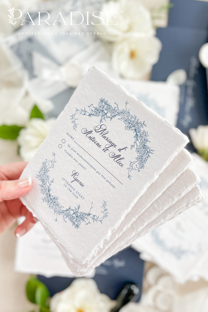 Anais Handmade Paper Wedding Invitation Sets