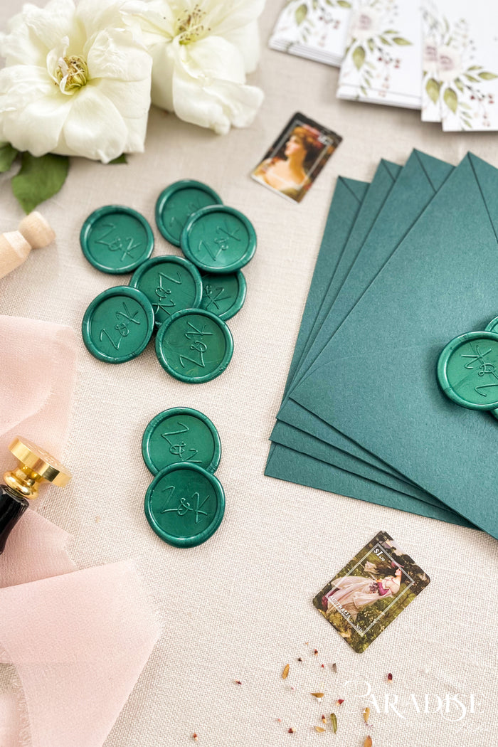 Emerald Custom Wax Seals