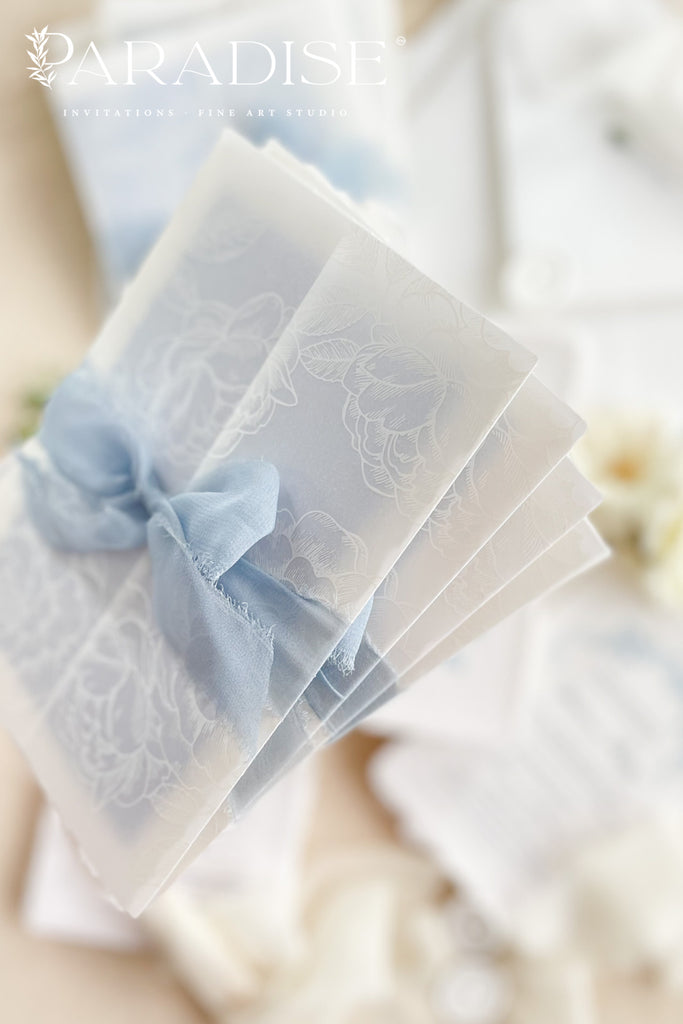 Harrietta Handmade Paper Wedding Invitation Sets