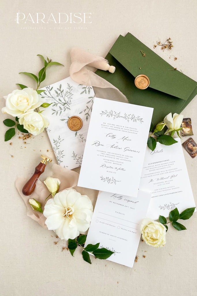 Kehlani Floral Wedding Invitations