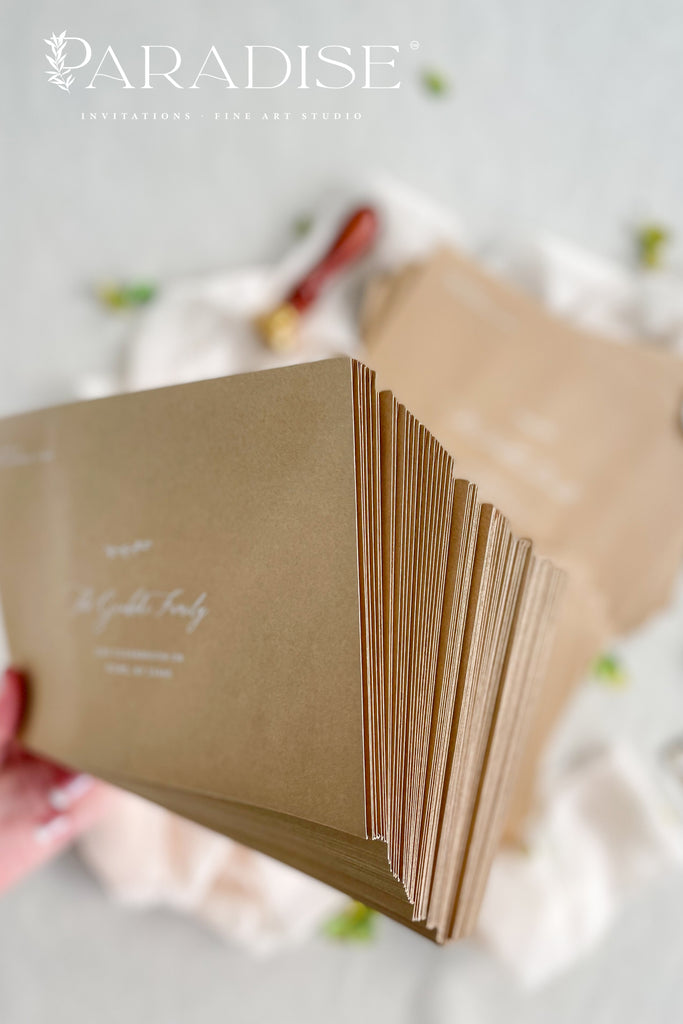 Latte Envelopes and White Ink Printing