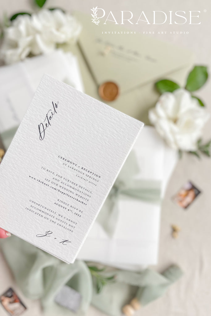 Amandine Modern Wedding Invitations