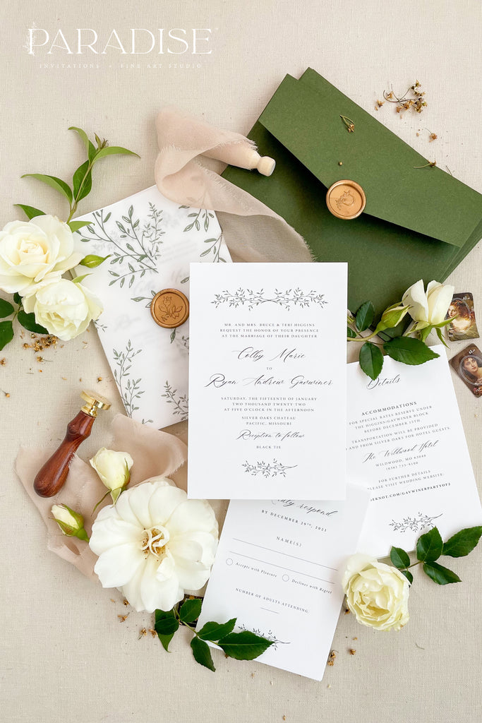 Kehlani Floral Wedding Invitations