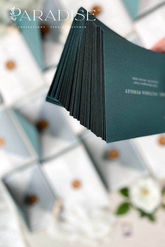 Emerald Envelopes White Ink Printing