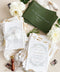 Announce your summer celebration with the perfect blend of bohemian charm and elegant sophistication with these exquisite wedding invitations. The unique wreath design adds a touch of natural beauty, while the delicate golden leaf detail provides a subtle, luxurious shimmer. This boho chic stationery is perfect for a laid-back, romantic summer wedding, setting a warm and inviting tone for your guests.