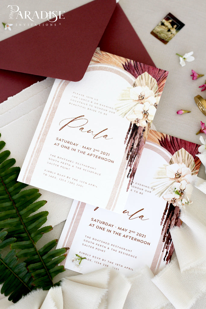 Angela Bridal Shower Invitations