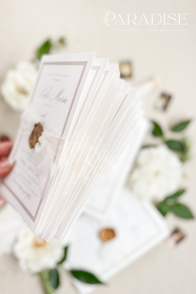 Makenzie Frame Wedding Invitation Sets