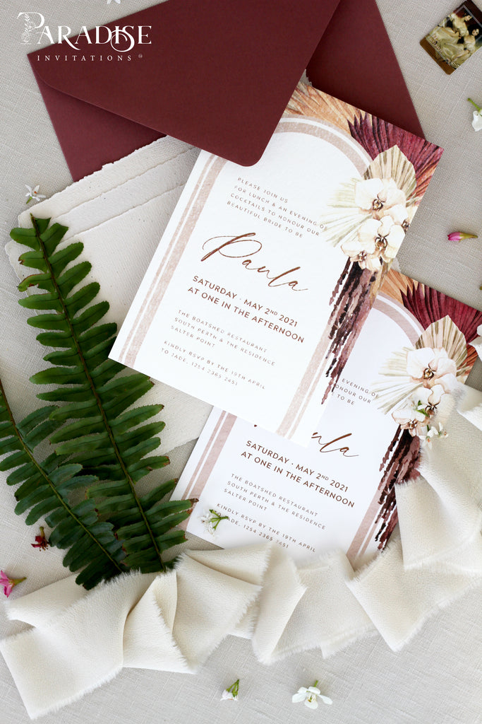 Angela Bridal Shower Invitations