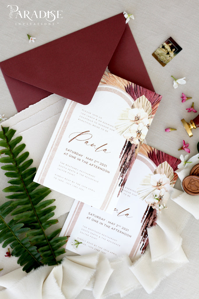 Angela Bridal Shower Invitations