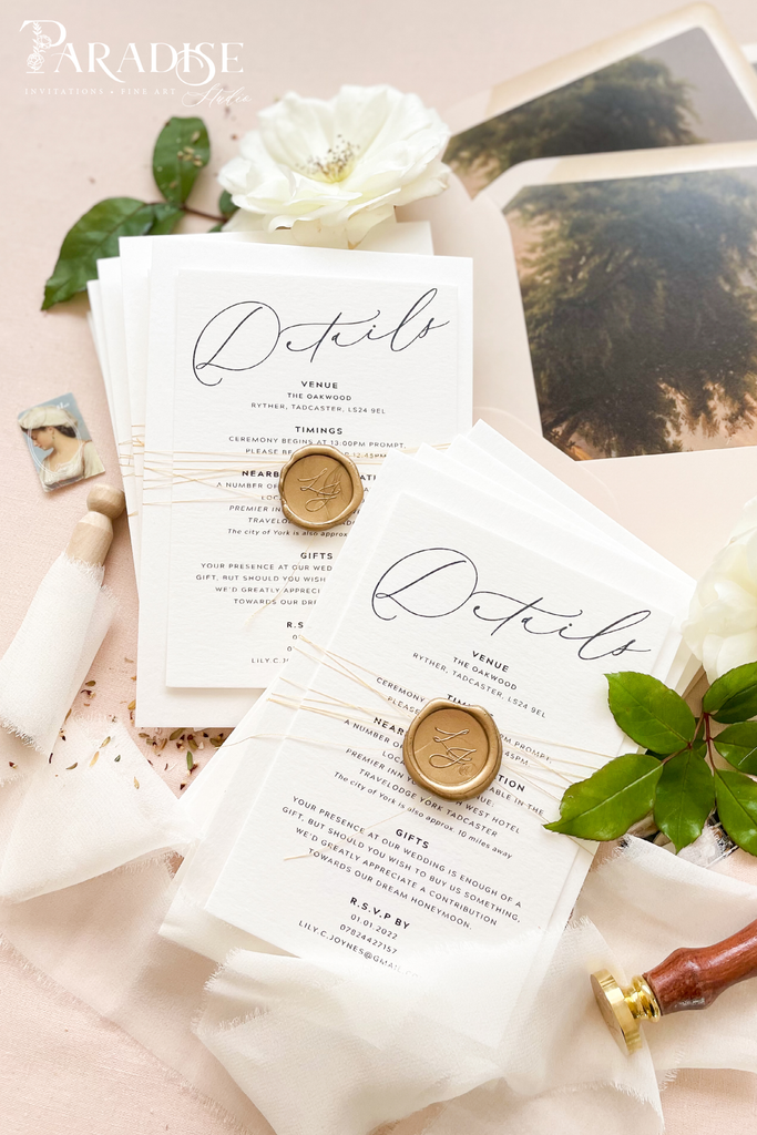 Otillie Modern Calligraphy Wedding Invitations