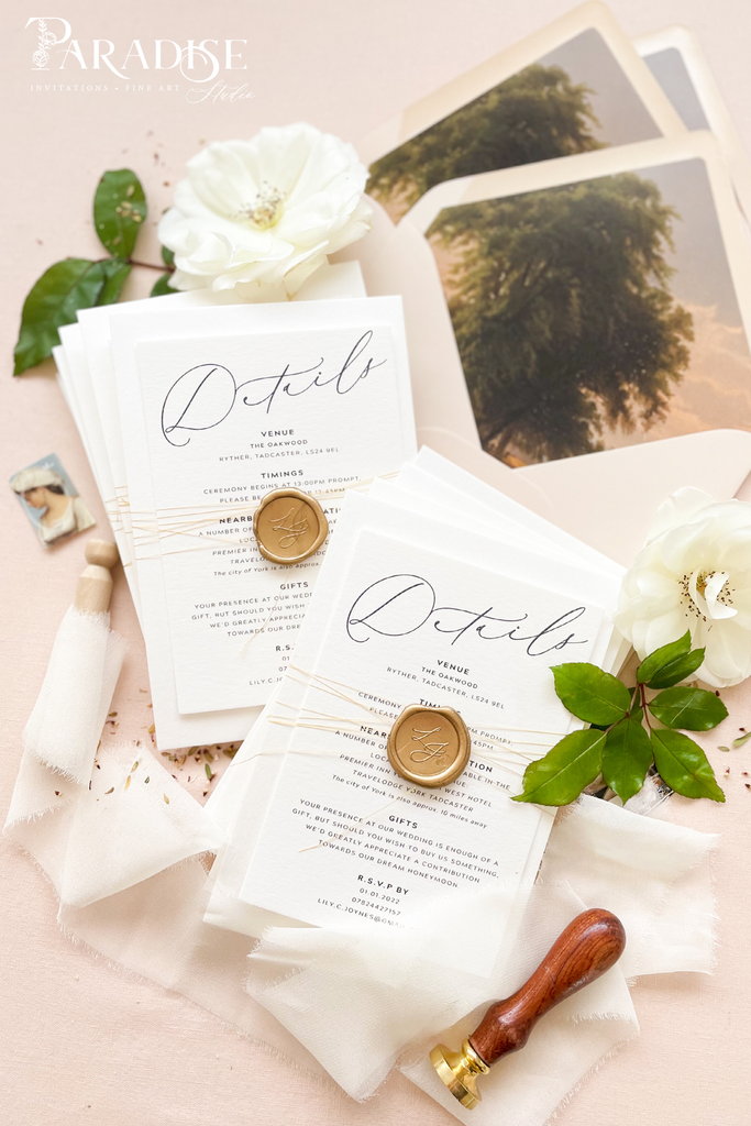 Otillie Modern Calligraphy Wedding Invitations