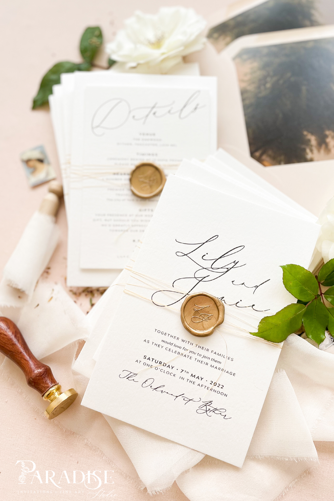 Otillie Modern Calligraphy Wedding Invitations