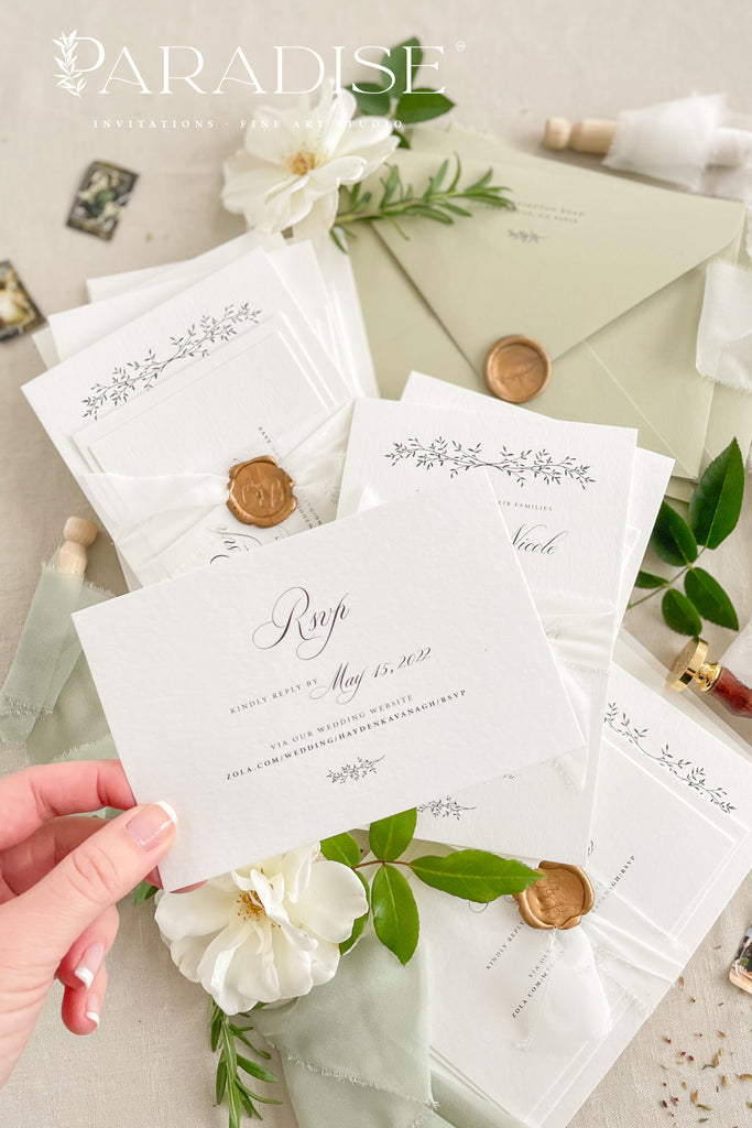 Alienor Modern Wedding Invitations