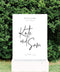 Germaine Wedding Welcome Sign