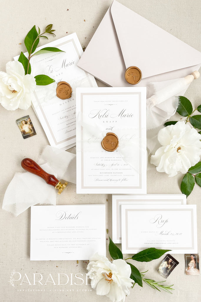 Makenzie Frame Wedding Invitation Sets