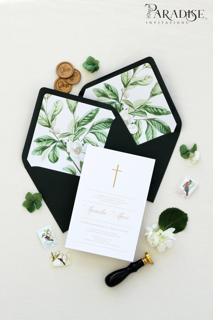 Harriet Calligraphy Christian Invitation