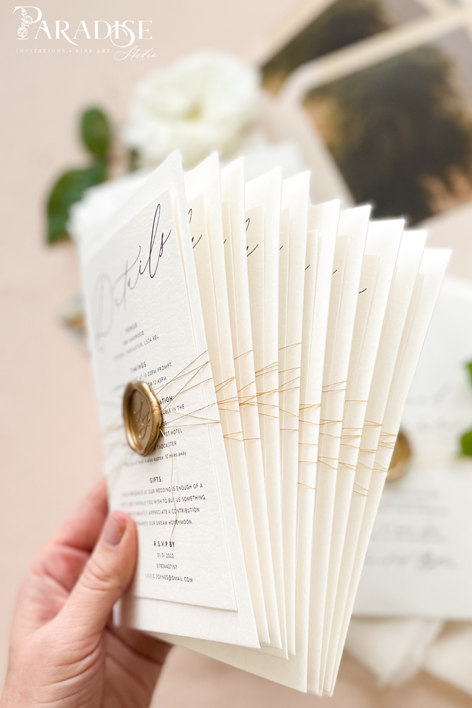 Otillie Modern Calligraphy Wedding Invitations