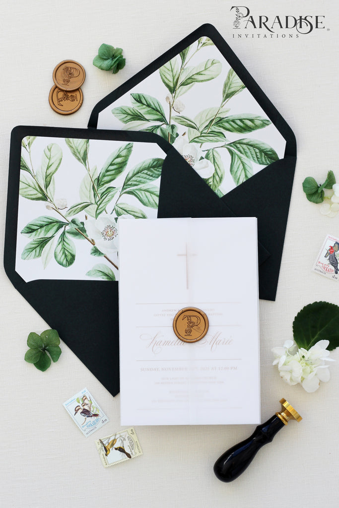 Harriet Calligraphy Christian Invitation