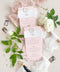Introduce timeless romance and contemporary elegance to your reception with our custom handmade wedding menus - the perfect blend of fine design and meaningful detail. Printed on luxury blush-toned cardstock and wrapped in a deckled-edge handmade paper belly band, each piece is finished with a personalized wax seal, adding a sophisticated touch to your tablescape.