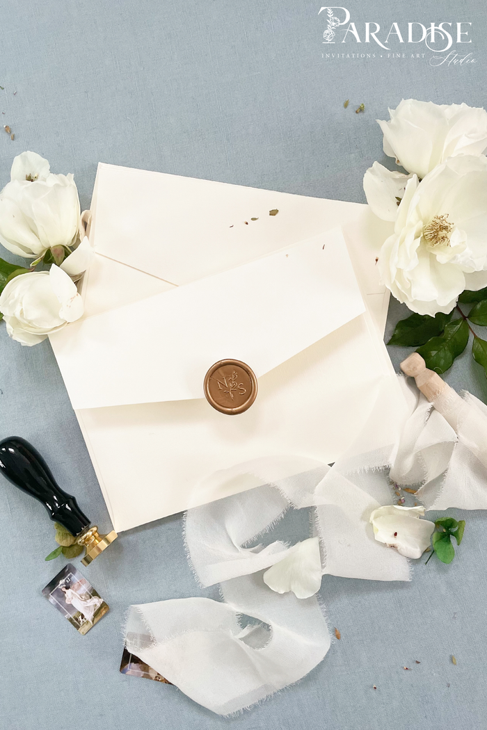 Coco Linen Ivoire Envelopes