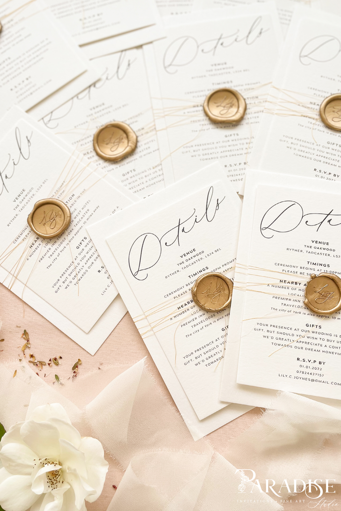 Otillie Modern Calligraphy Wedding Invitations