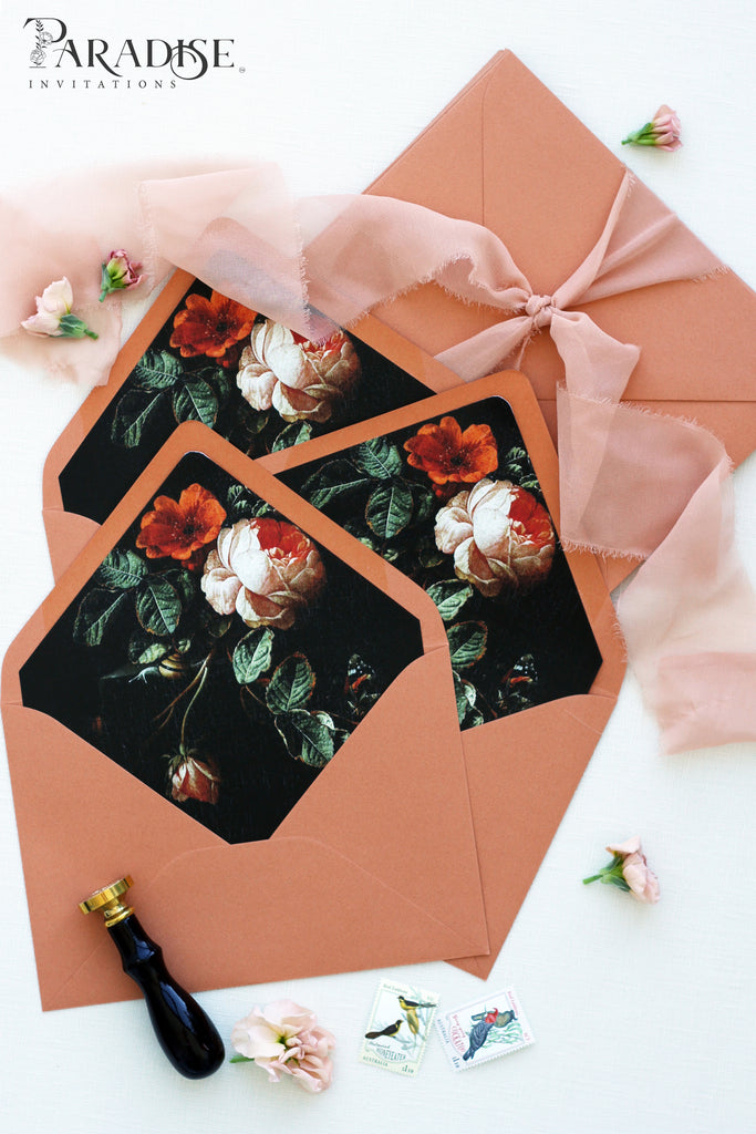 Vintage Roses Envelope Liners