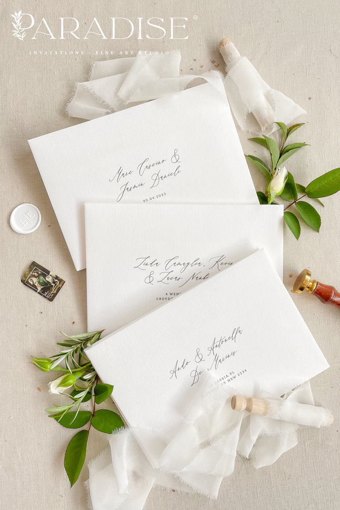 Coco Linen Blank Envelopes