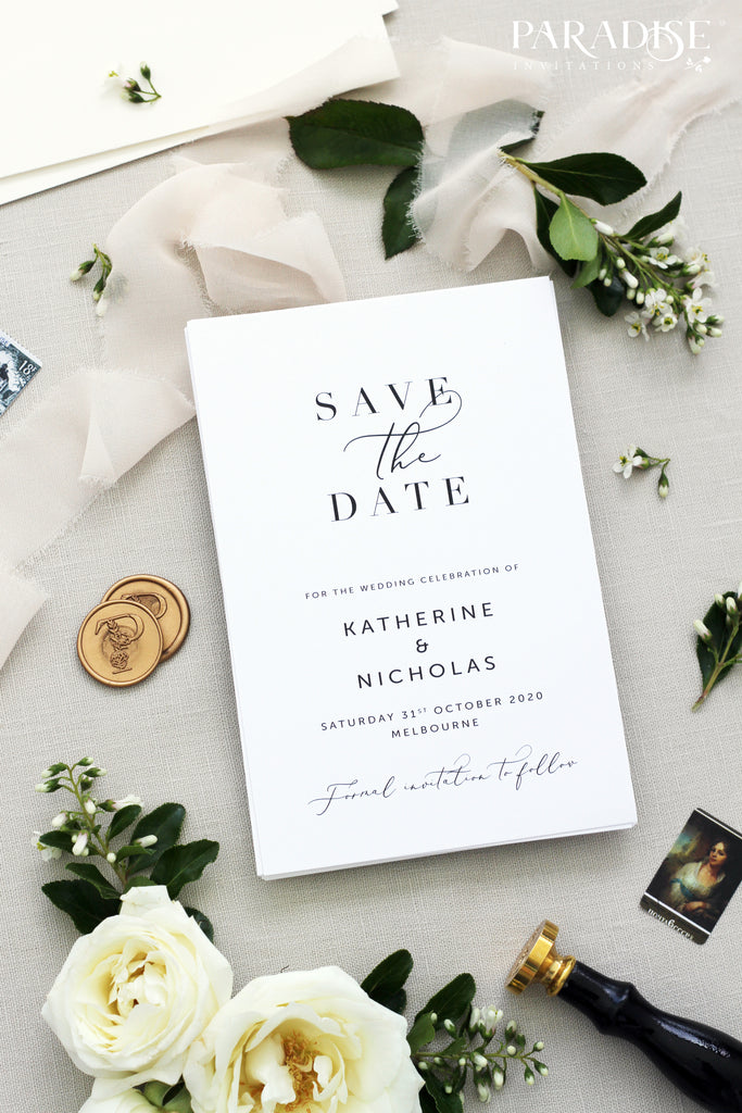 Jenay Elegant Save the Date