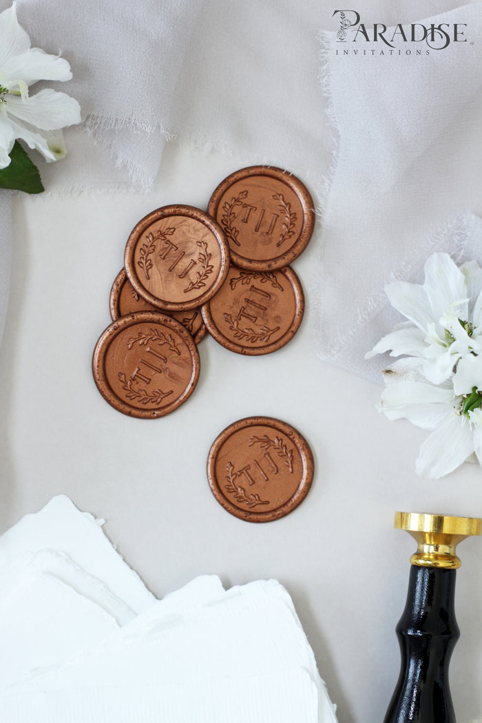 Copper Letters Wax Seals