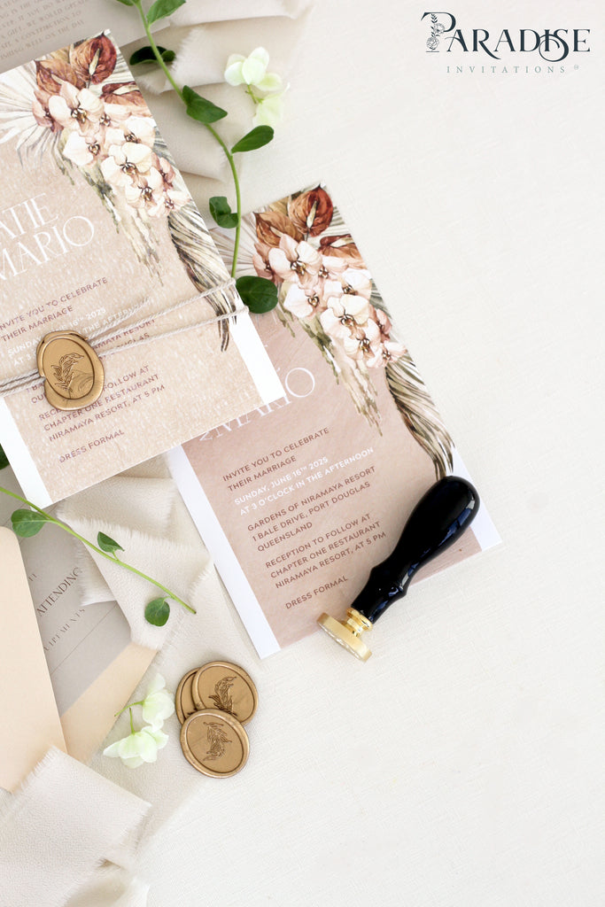 Cressida Bohemian Wedding Invitation Sets