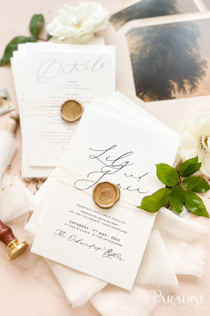 Otillie Modern Calligraphy Wedding Invitations