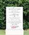 Dorine Wedding Welcome Sign