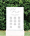 Modern Calligraphy Table Seating Chart