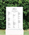 Nicole Elegant Table Seating Chart