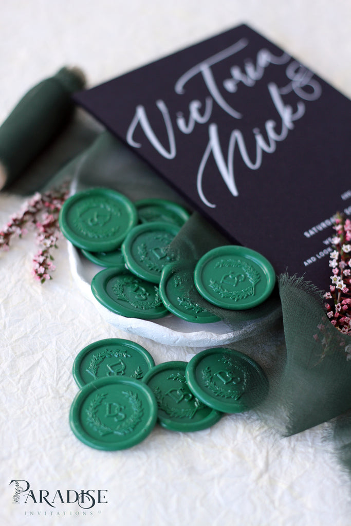 Forest Green Wax Seals