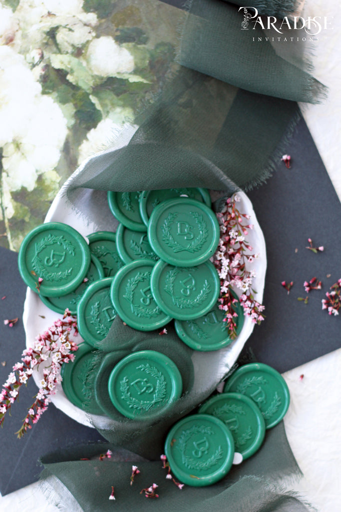 Forest Green Wax Seals