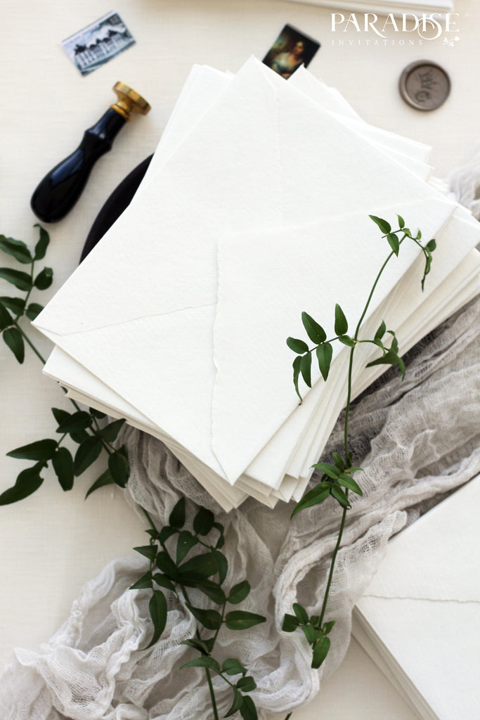 Elegant Handmade Paper Envelopes