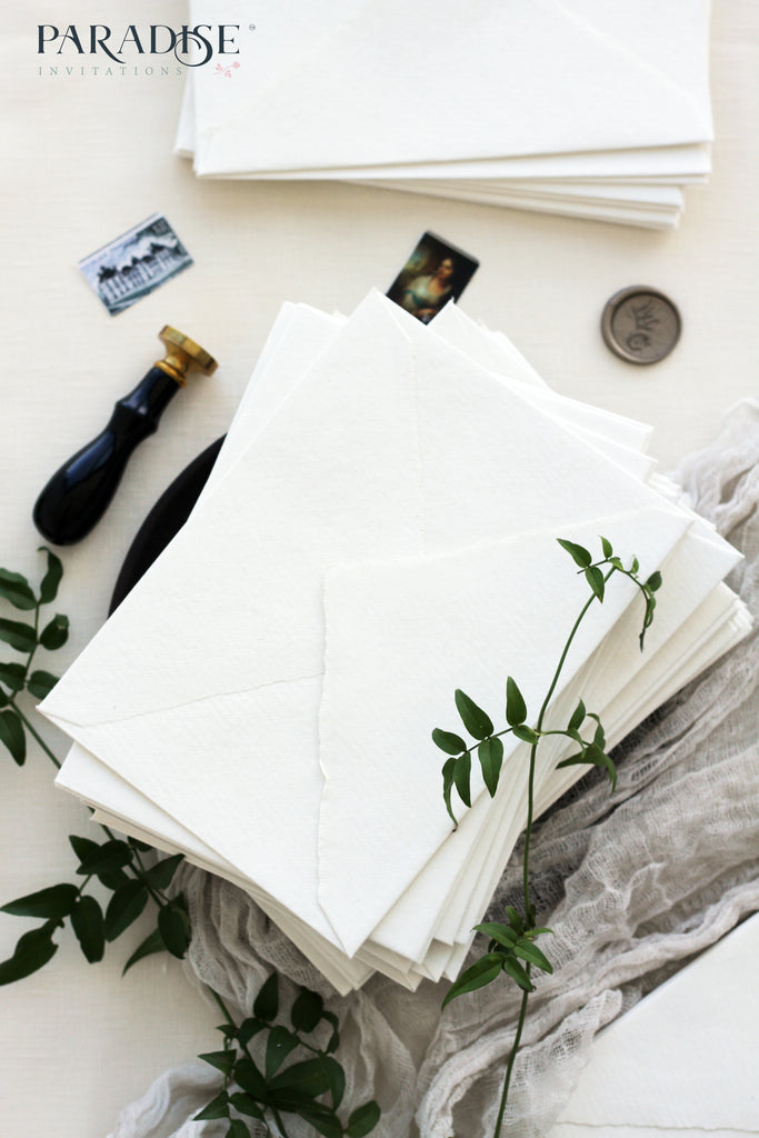 Elegant Handmade Paper Envelopes