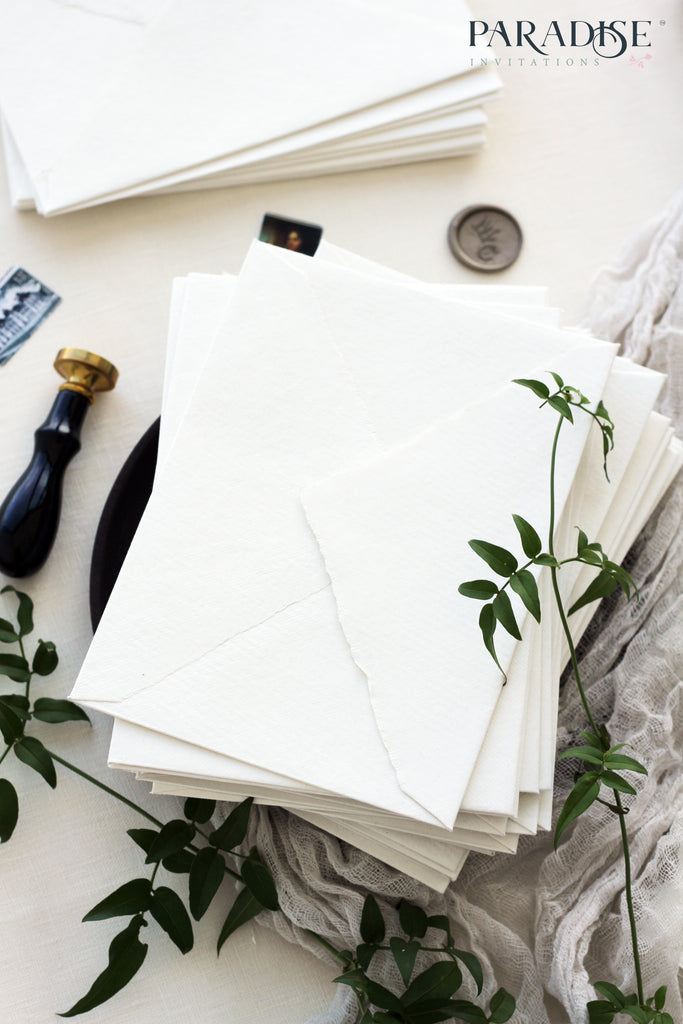 Elegant Handmade Paper Envelopes