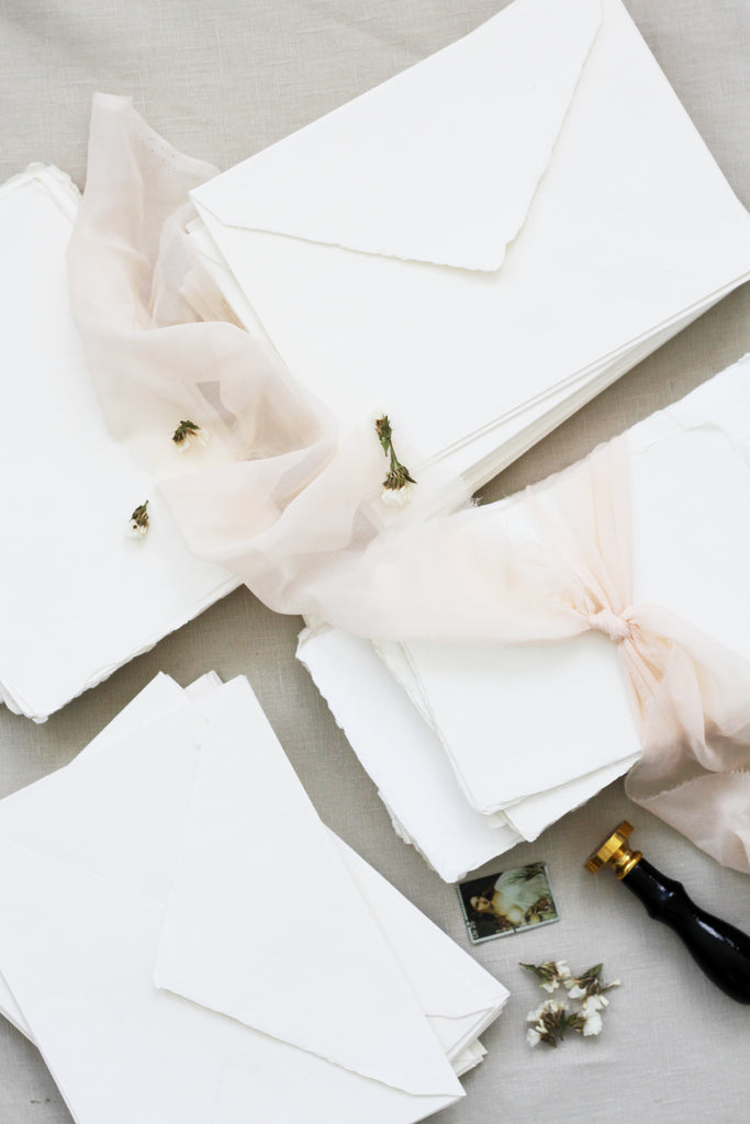 Elegant Handmade Paper Envelopes